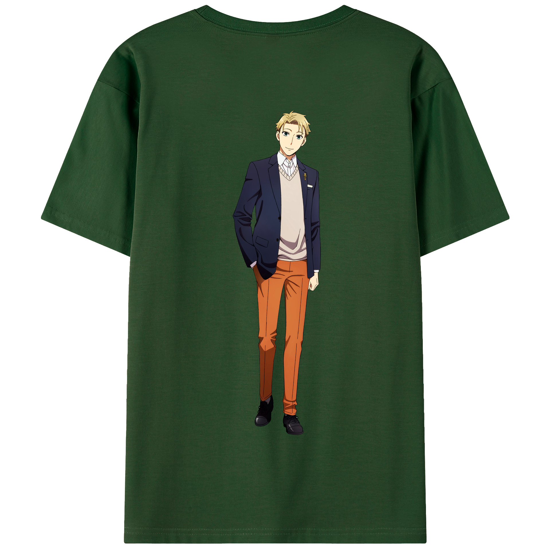 （画像用） SPY×FAMILY间谍家家酒 綿100％半袖Tシャツ（背面プリント）